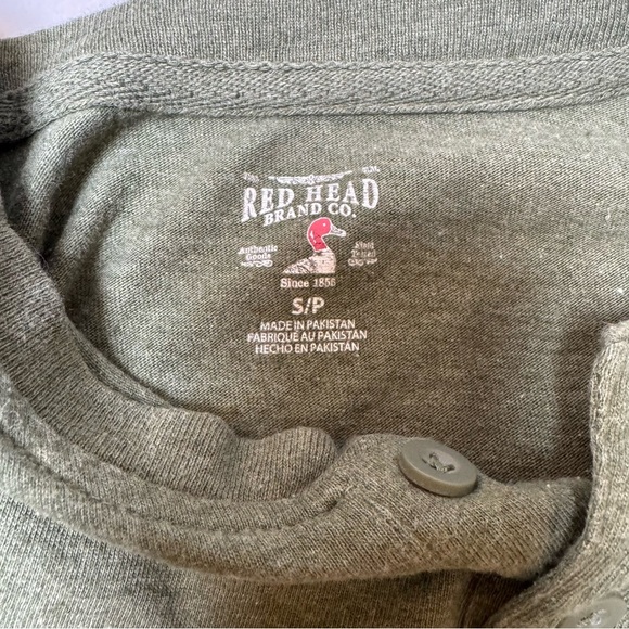 Red Head Brand Co. Long Sleeve Blue & Green Tee Shirts - Picture 11 of 13